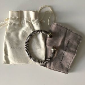 David Yurman citrine cable bracelet 5mm